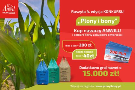 4  edycja konkursu Plony i bony, ANWIL S