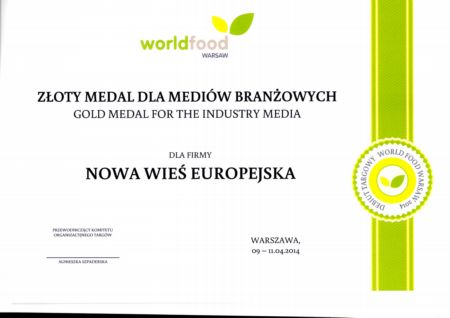 Złoty Medal dla NWE