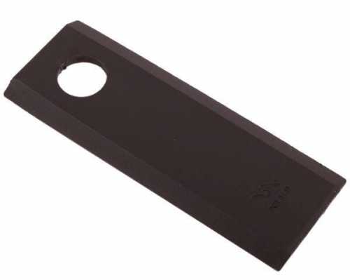 Zdjęcie główne produktu: Nóż, nożyk kosiarka 123X46X4mm otwór 18.25 zastosowanie 56451210 Kuhn WARYŃSKI ( sprzedawane po 25 )