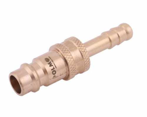 Zdjęcie główne produktu: Szybkozłącze pneumatyczne P26 NW7.2 wtyczka pod wąż DN06mm POLMO ( sprzedawane po 5 )