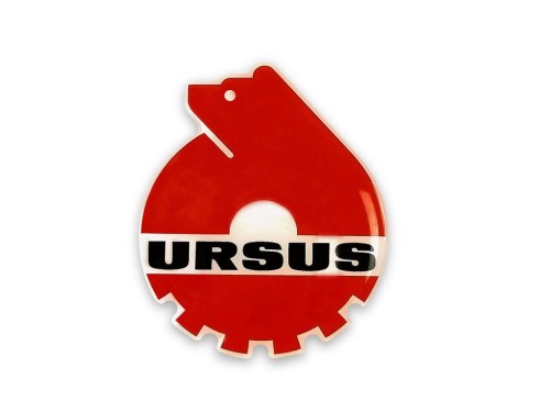 Zdjęcie główne produktu: Emblemat. naklejka wypukła 3D-w3 ORYGINAŁ URSUS ( sprzedawane po 4 )