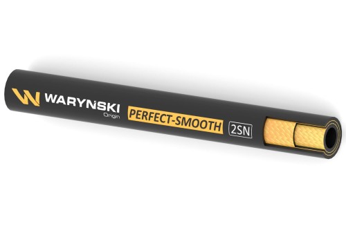 Zdjęcie główne produktu: Wąż hydrauliczny do zakuwania PERFECT-SMOOTH 2SN DN08 2-oplotowy 350 Bar Waryński (sprzedawany po 50m)
