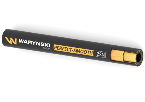 Zdjęcie główne produktu: Wąż hydrauliczny do zakuwania PERFECT-SMOOTH 2SN DN20 2-oplotowy 215 Bar Waryński (sprzedawany po 25m)