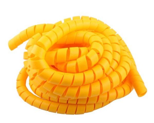 Zdjęcie główne produktu: Osłona spiralna na węże hydrauliczne SGX-40Z (Zakres: 35-45mm) żółta (sprzedawane po 10) 10m