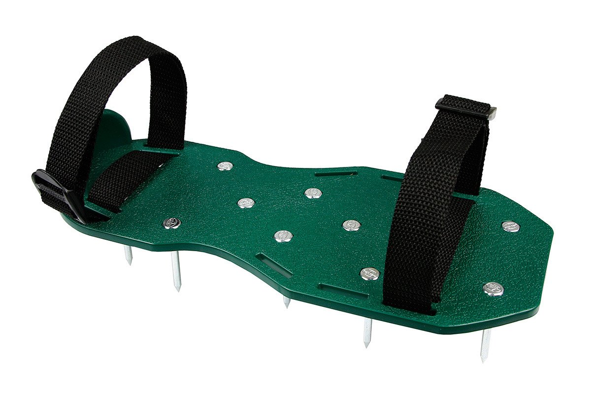 Zdjęcie główne produktu: Aerator sandałowy do napowietrzania trawnika (aerator na buty)