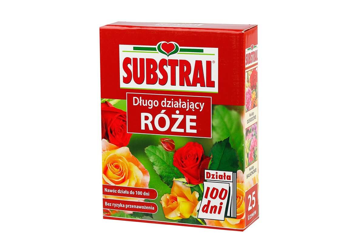 Zdjęcie główne produktu: Nawóz do róż i kwiatów (100 dni) długo działający Substral 1kg