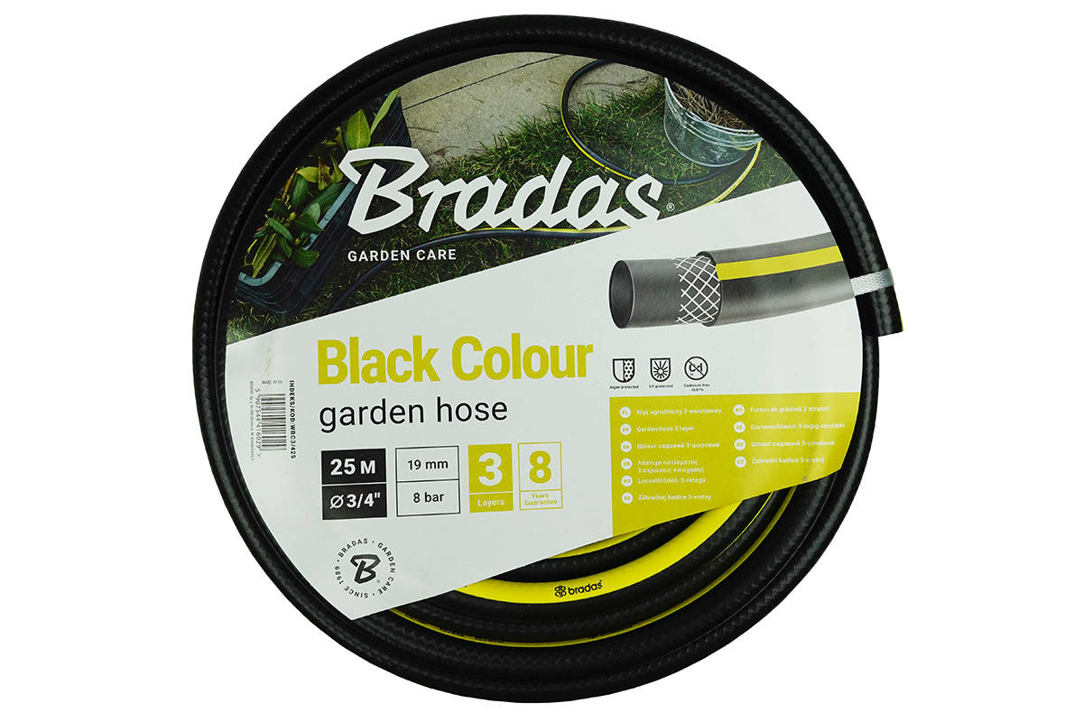Zdjęcie główne produktu: Wąż ogrodowy Black Colour 3/4 25m