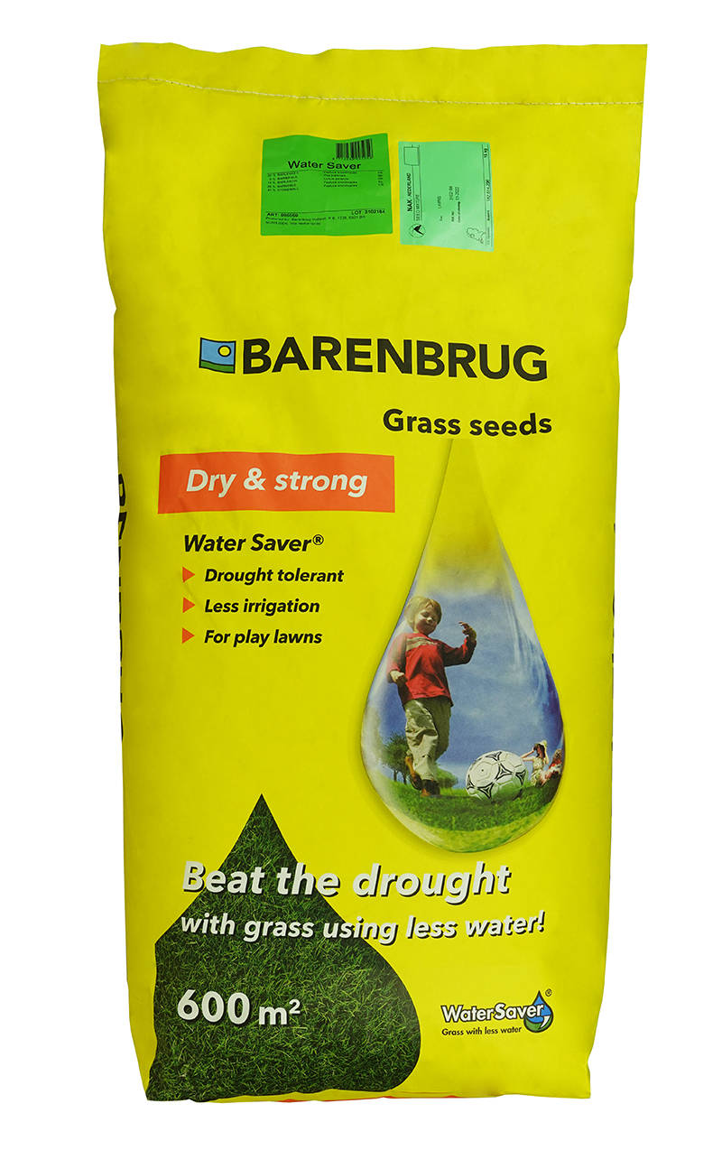 Zdjęcie główne produktu: Trawa odporna na suszę Barenbrug Watersaver Dry and Strong 15 kg 