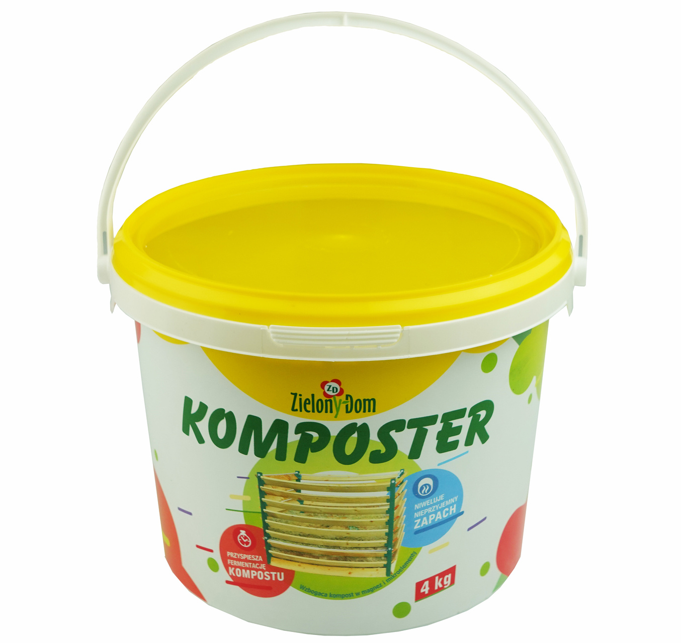 Zdjęcie główne produktu: Nawóz do kompostowania Komposter Zielony Dom 4kg