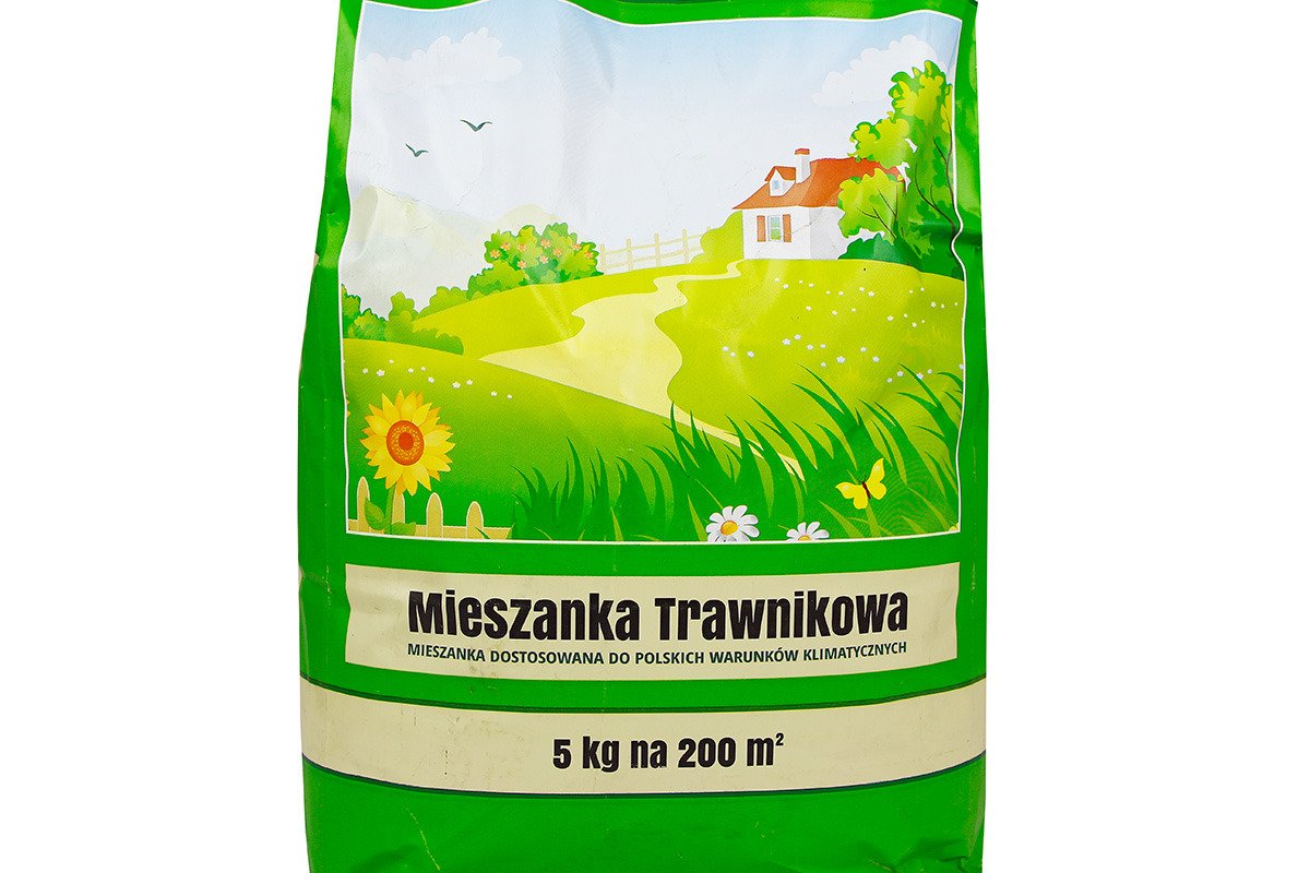 Zdjęcie główne produktu: Trawa mieszanka trawnikowa Najlepsze Trawy z Iławy Rolimpex S.A. 5 kg