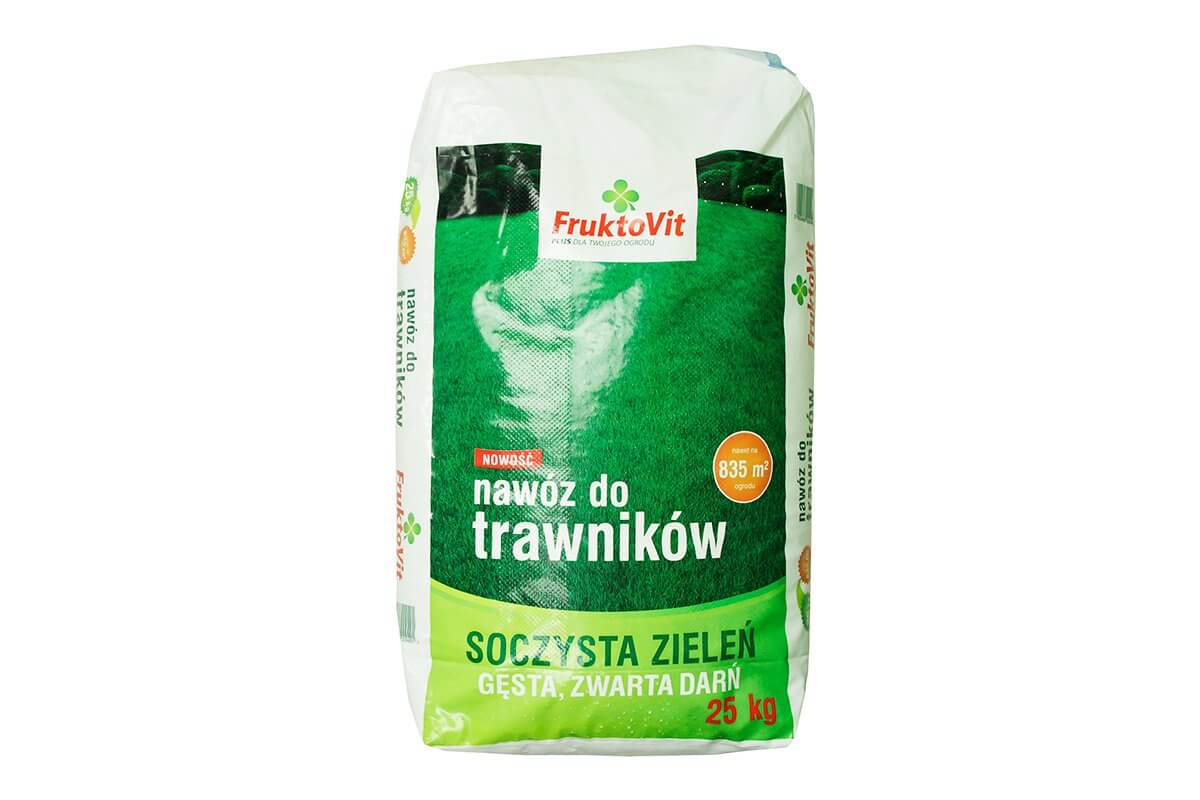 Zdjęcie główne produktu: Nawóz mineralny do trawników Fruktovit Plus 25kg 