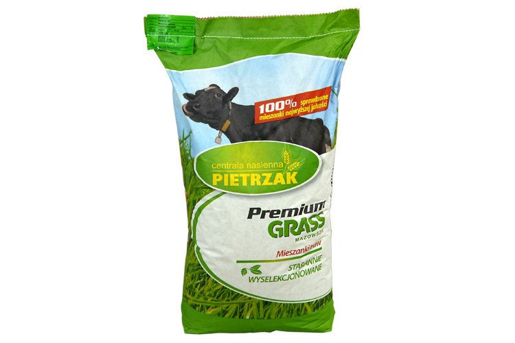 Zdjęcie główne produktu: Trawa pastewna łąkowa mieszanka traw z koniczyną , na tereny suche i słabe ziemie Premium Dry Centrala Nasienna Pietrzak 10kg