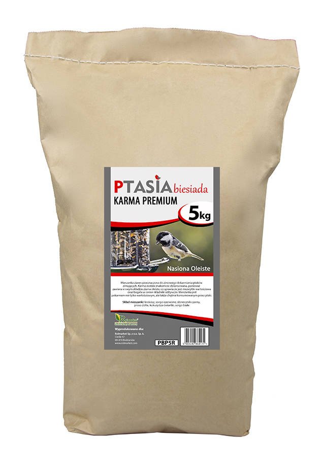 Zdjęcie główne produktu: Bogata zimowa karma dla ptaków dzikich Ptasia Biesiada™ Premium 5kg