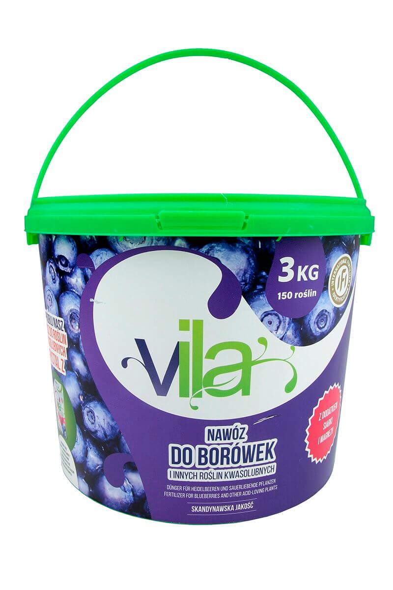 Zdjęcie główne produktu: Granulowany nawóz do borówek i roślin kwaśnolubnych Vila Yara 3kg