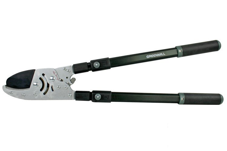 Zdjęcie główne produktu: Profesjonalne, teleskopowe nożyce do gałęzi z mechanizmem zapadkowym Greenmill UP0115 