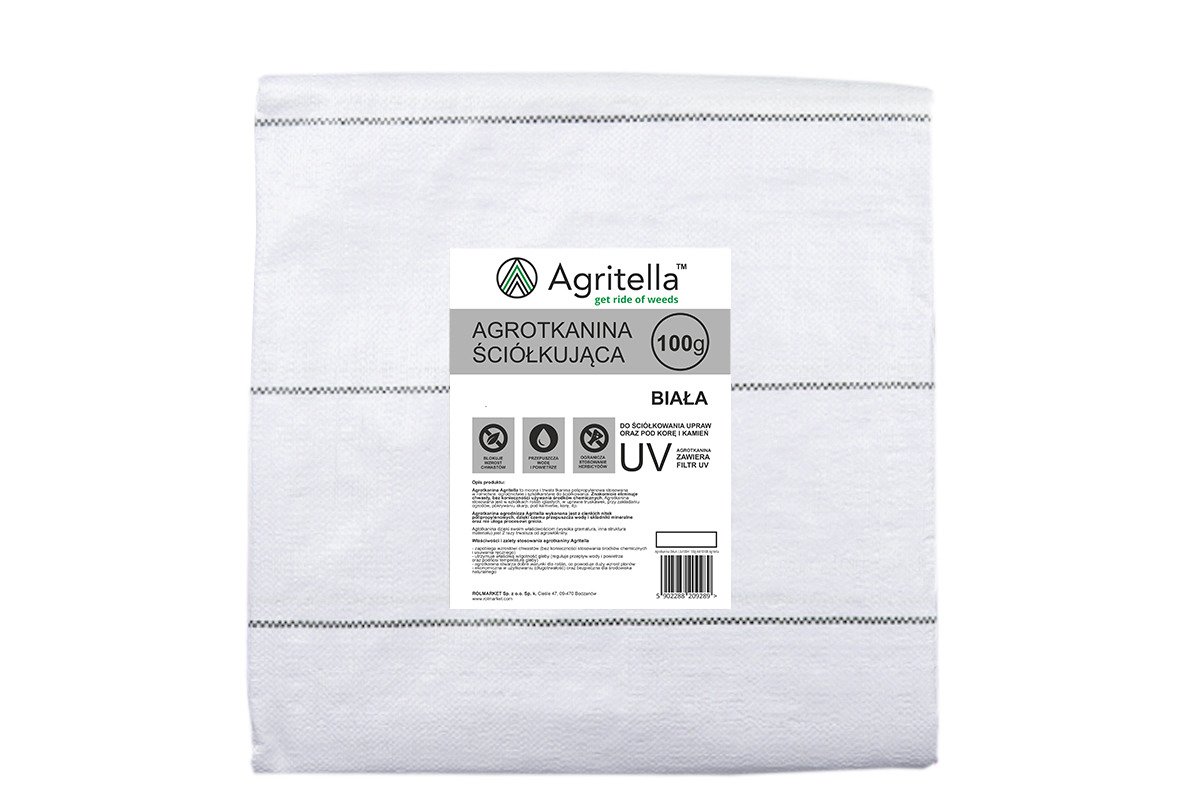 Zdjęcie główne produktu: Agrotkanina biała Agritella 1,6x10m 100g