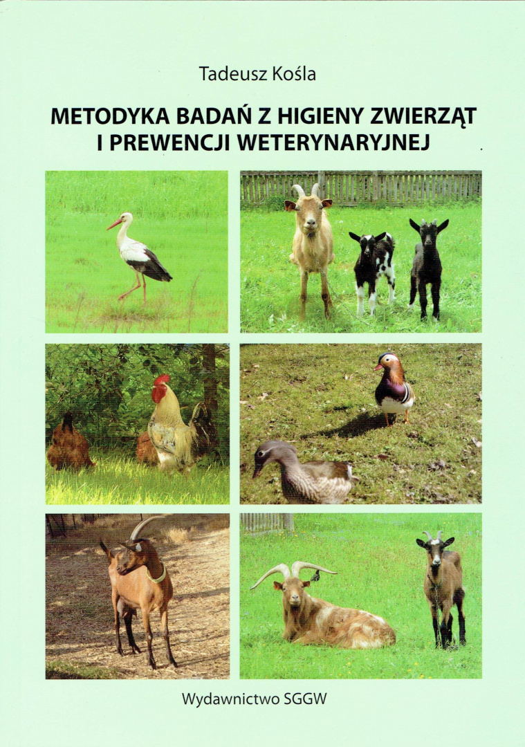 Zdjęcie główne produktu: Metodyka badań z higieny zwierząt i prewencji weterynaryjnej