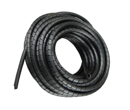 Zdjęcie główne produktu: Osłona spiralna na węże hydrauliczne SGX-12 (Zakres: 9-13mm) czarna (sprzedawane po 20) 20m