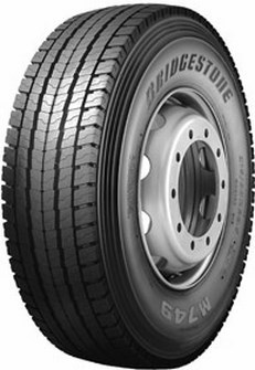 Zdjęcie główne produktu: Bridgestone 315/80R22.5 M749 154/150 DRIVE 3PMSF M+S DOSTAWA GRATIS