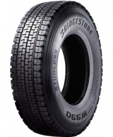 Zdjęcie główne produktu: Bridgestone 315/80R22.5 W990 154/150M M+S 3PMSF TL DOSTAWA GRATIS