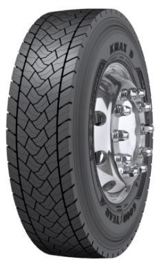 Zdjęcie główne produktu: Goodyear 245/70R17.5 KMAX D G2 136/134 M TL M+S 3PMSF DOSTAWA GRATIS