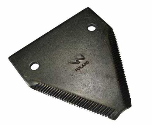 Zdjęcie główne produktu: Nóż żniwny ostrza ząbkowane na wierzchu listwa nożowa zastosowanie 80365110 New Holland WARYŃSKI ( sprzedawane po 25 )