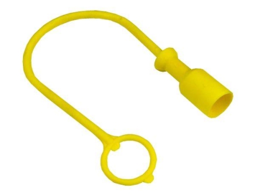 Zdjęcie główne produktu: Pokrywa (zaślepka) do wtyczek szybkozłączy 3/8" ISO-A 18.3-23-TPE żółte (sprzedawane po 5)